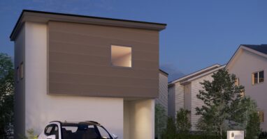 暮らしの充実と快適さを重視した2Fリビングの2階建て